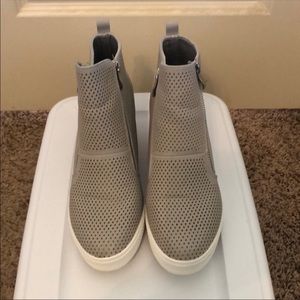 Ccocci Charlotte Wedge Sneakers-Grey- Size 8.5